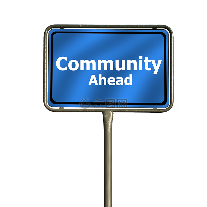 社区,facebook,地名标志