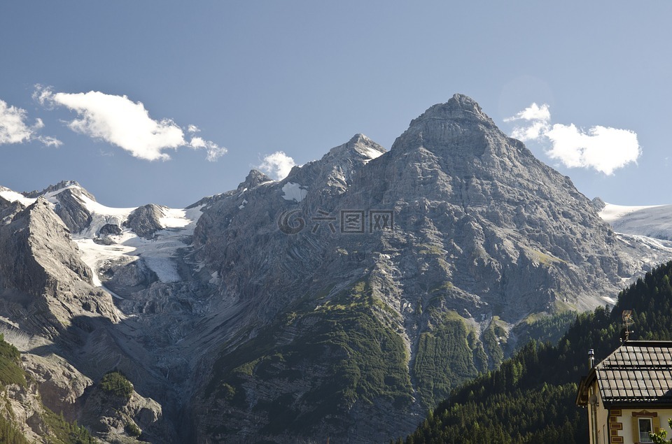 山,ortler,意大利