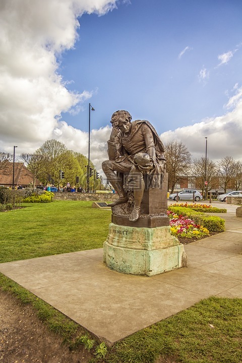 哈姆莱特,莎士比亚,石