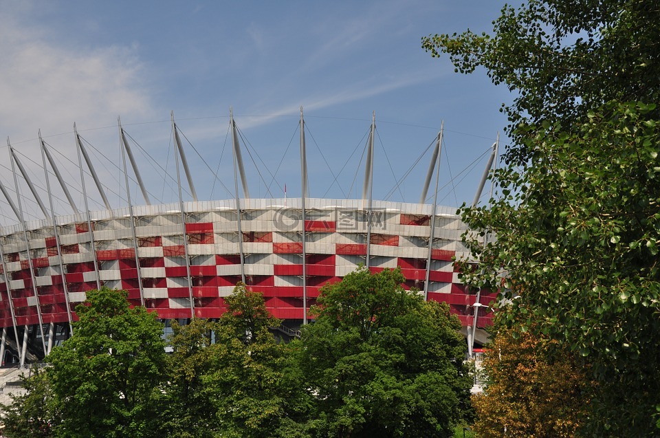 华沙,体育场,国家体育场