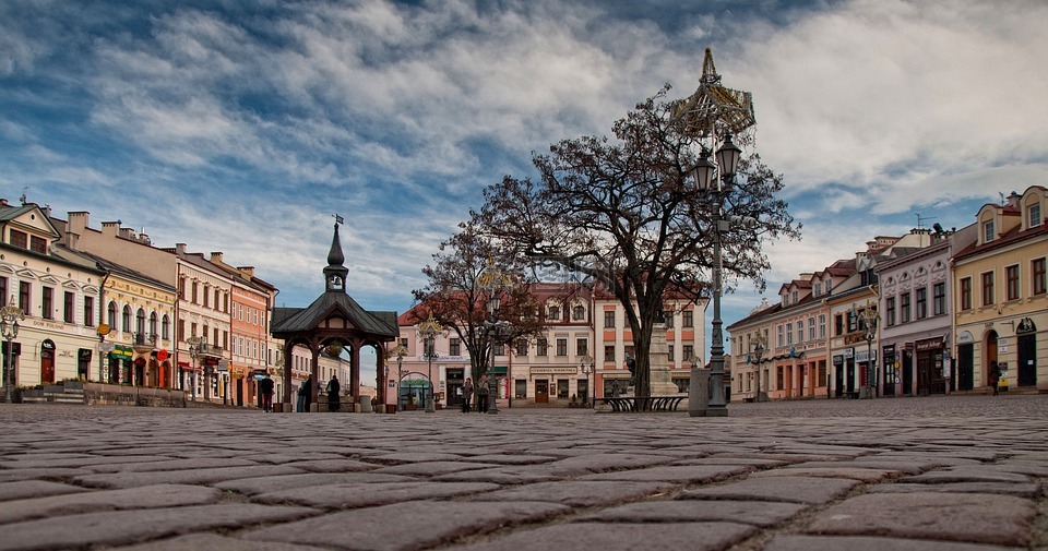 波兰,旧城,广场