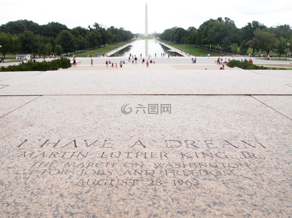 马丁 · 路德 · 金,华盛顿,我有一个梦想