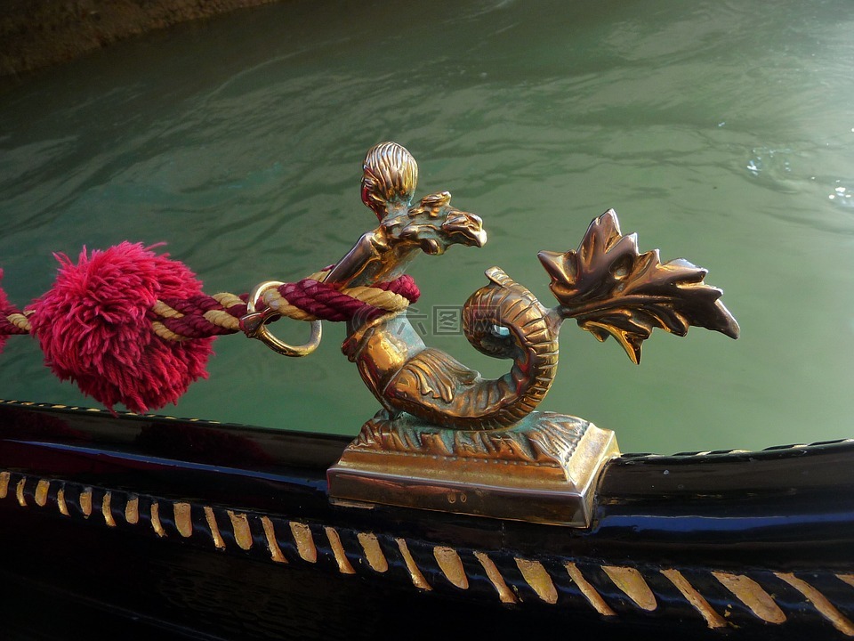 吊船,威尼斯,意大利