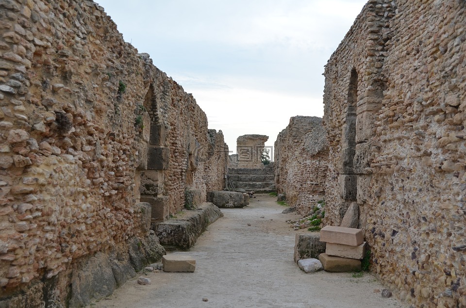 迦太基,突尼斯,罗马废墟