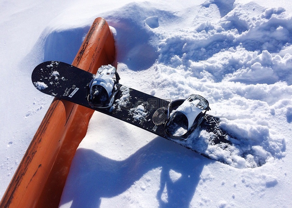 滑雪板,滑雪,冬天