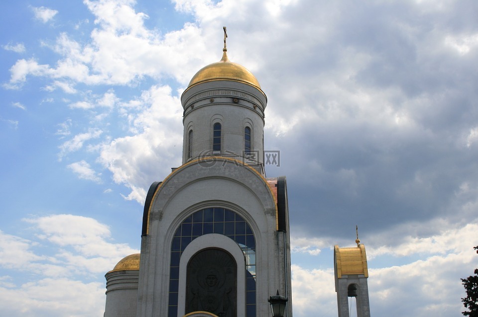 教堂,建设,俄罗斯东正教