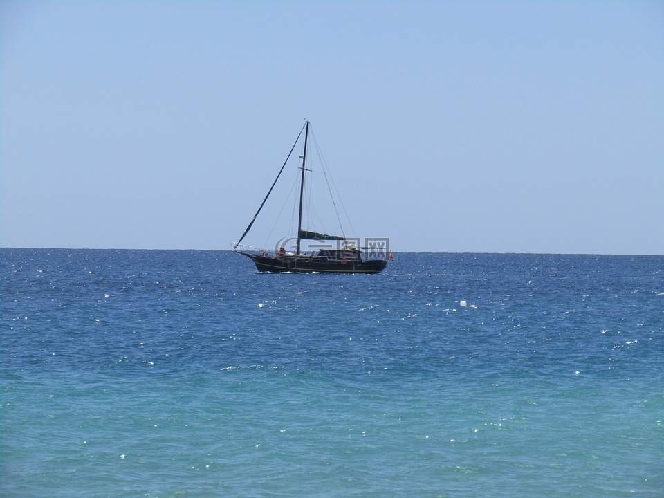 帆船,富埃特文图拉,加那利群岛