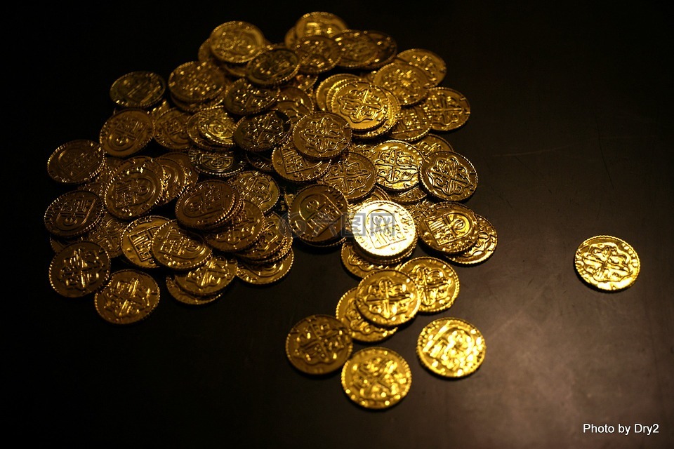 比特币,硬币,黄金