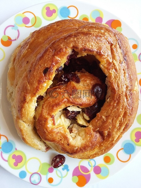 作用,甜点,面包