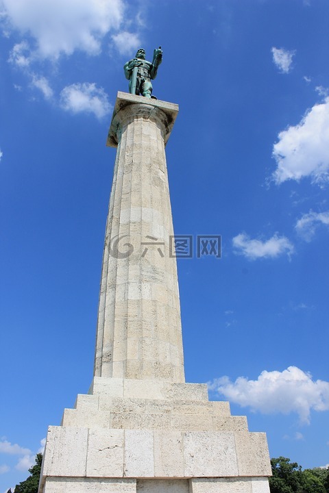纪念碑,贝尔格莱德,塞尔维亚
