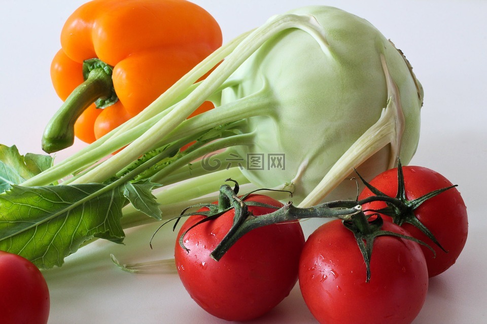 大头菜,蔬菜,蕃茄