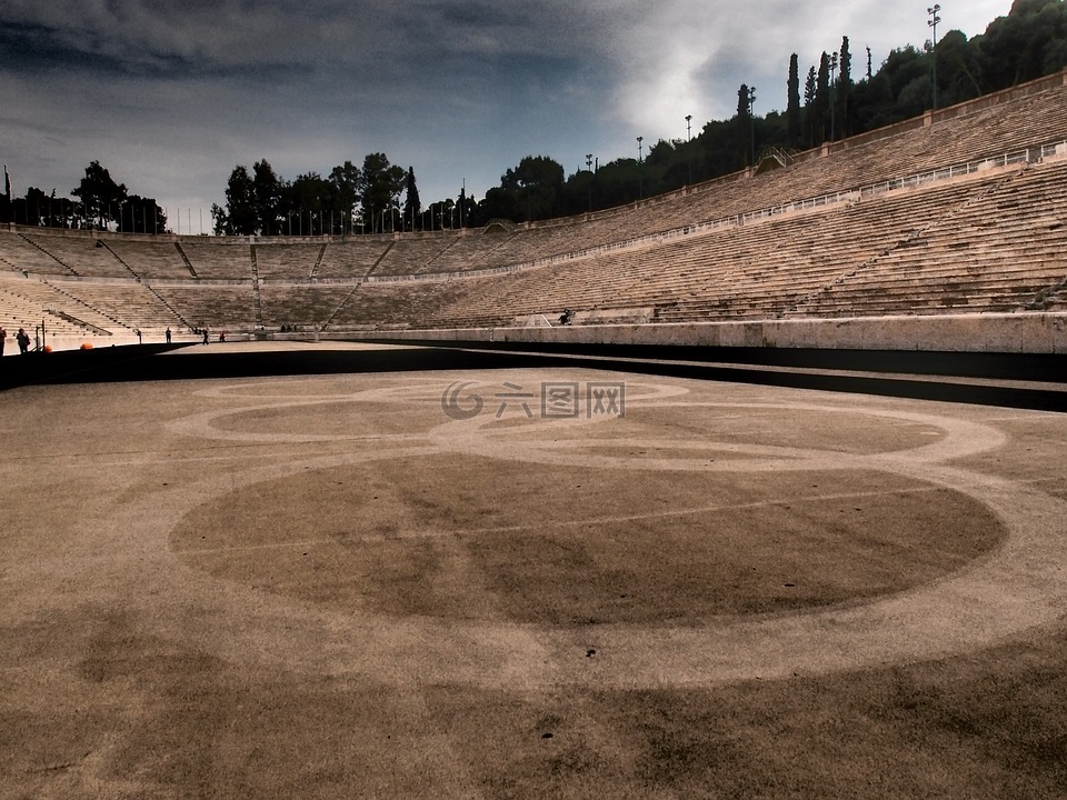 雅典,奥运会,体育