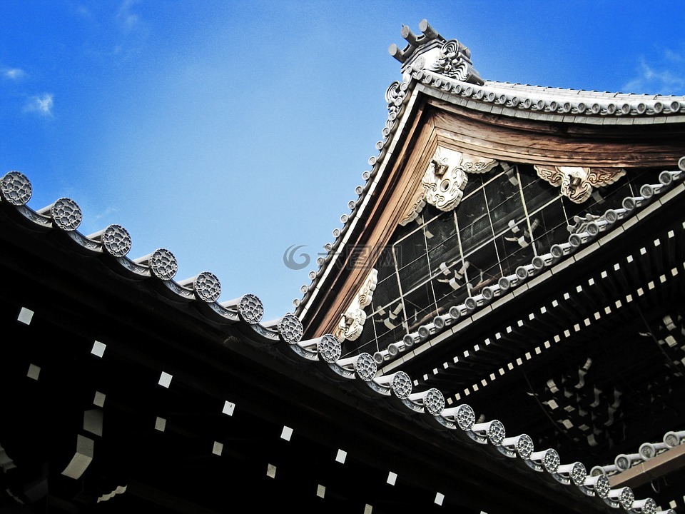 寺,日本,神道