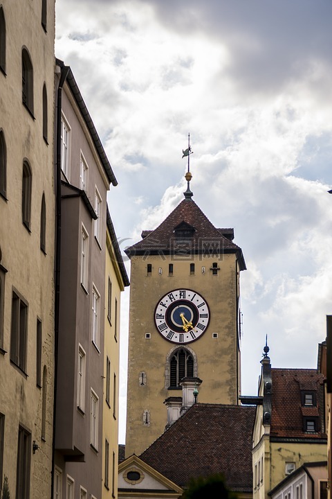 城市之塔,塔,中世纪