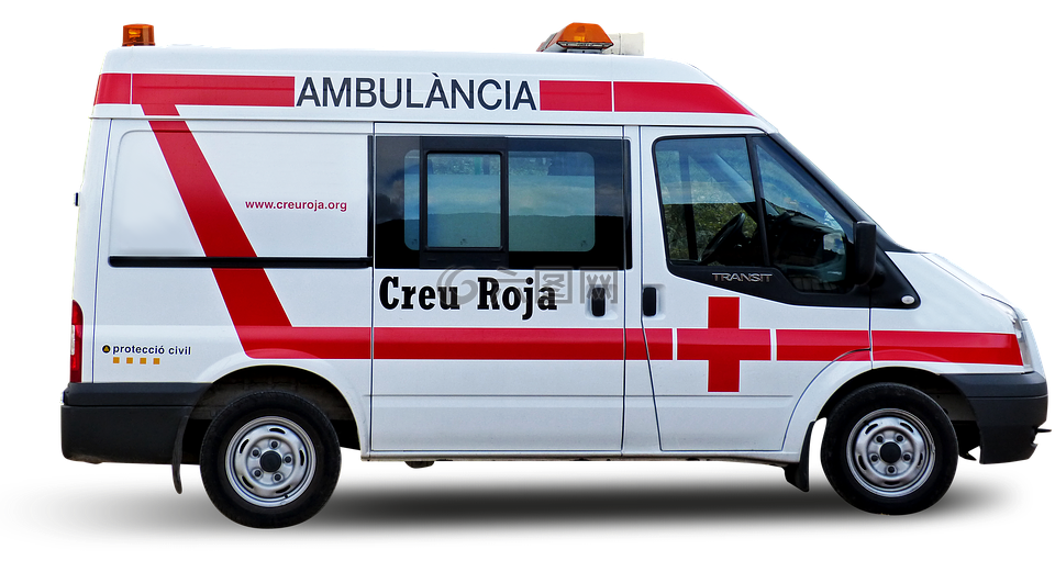 救护车,红十字会,援助