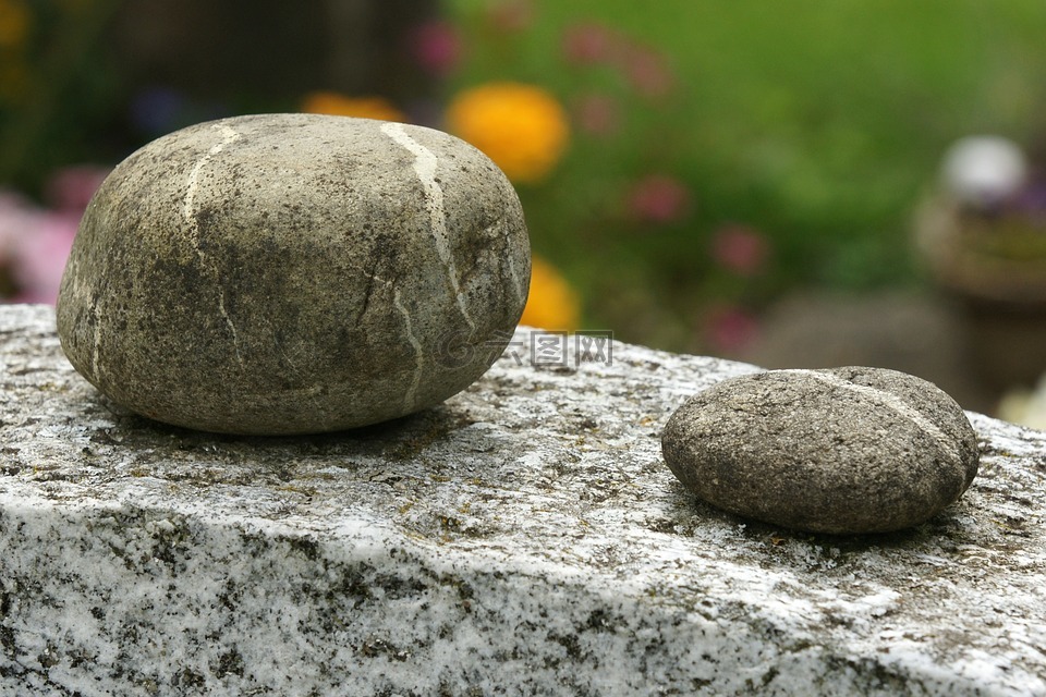 石头,沉思,休息