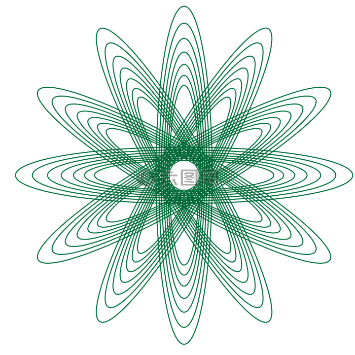 螺旋形,模式,环路