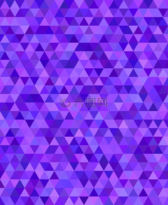 紫色,三角形,紫色背景