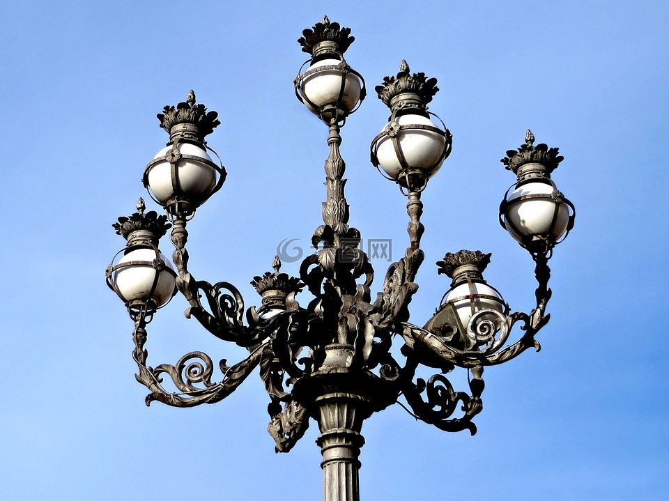 路灯,梵蒂冈,圣伯多禄广场