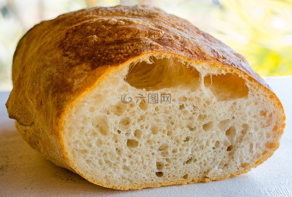 恰巴塔,面包,糕点