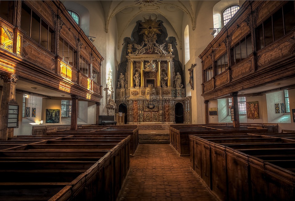 圣布教堂,奎德林堡,教会