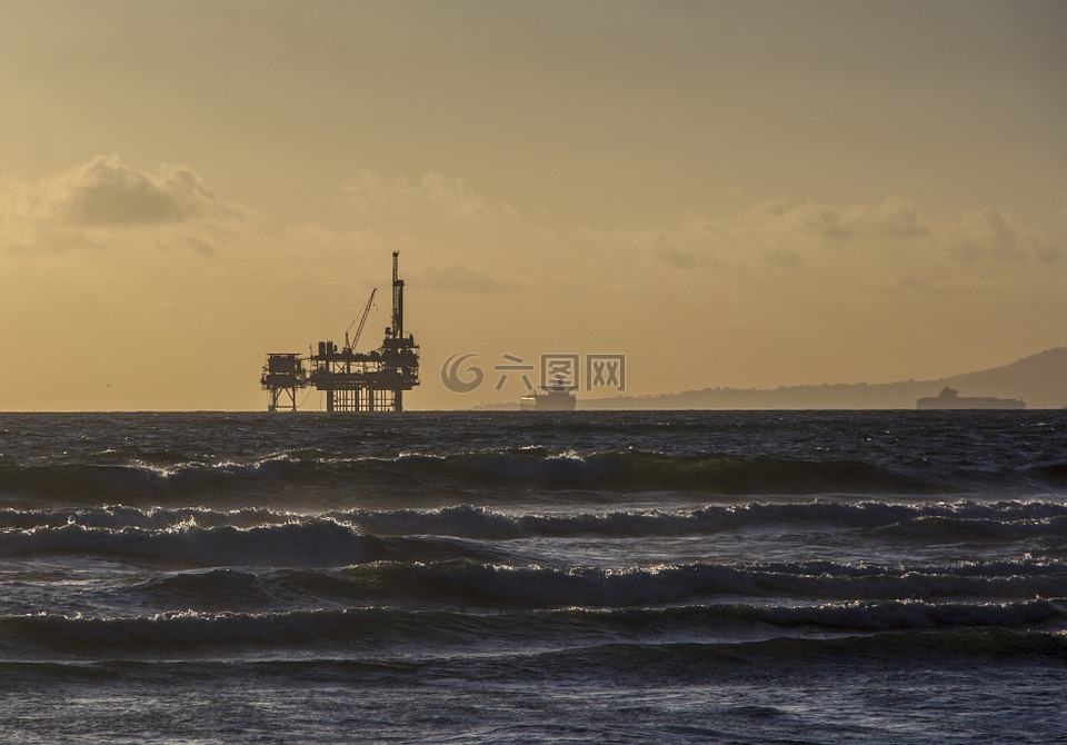 石油平台,海洋平台,石油钻机