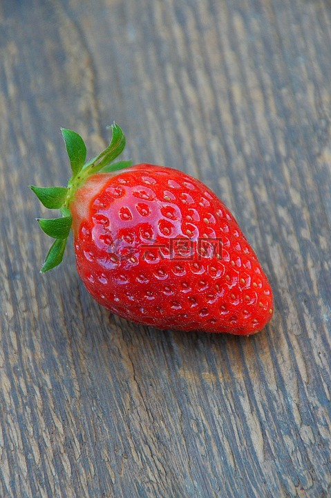 草莓,水果,成熟的水果