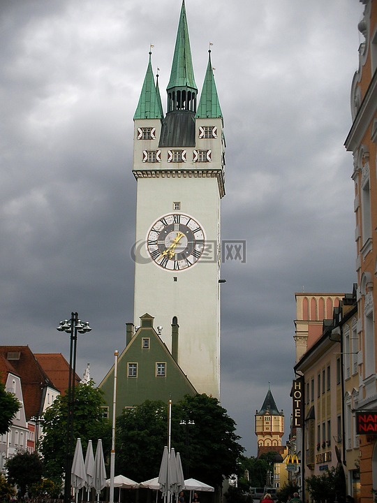 施特劳宾,德国,时钟