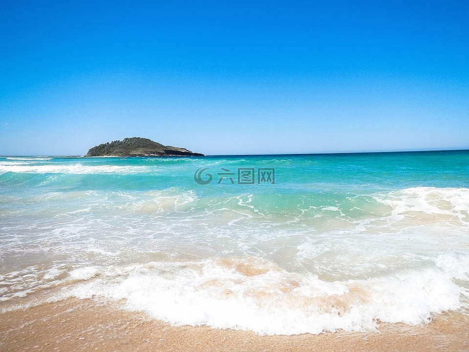 澳大利亚,阿勒达拉,海