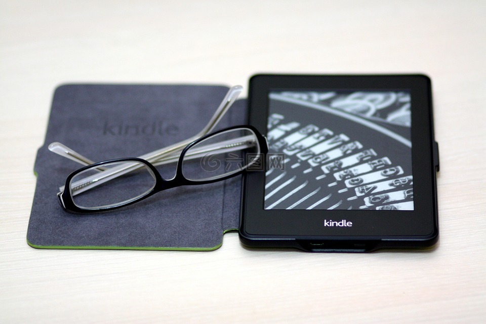 kindle,张白纸,书