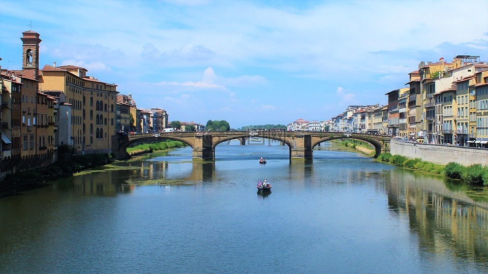 佛罗伦萨,河,桥
