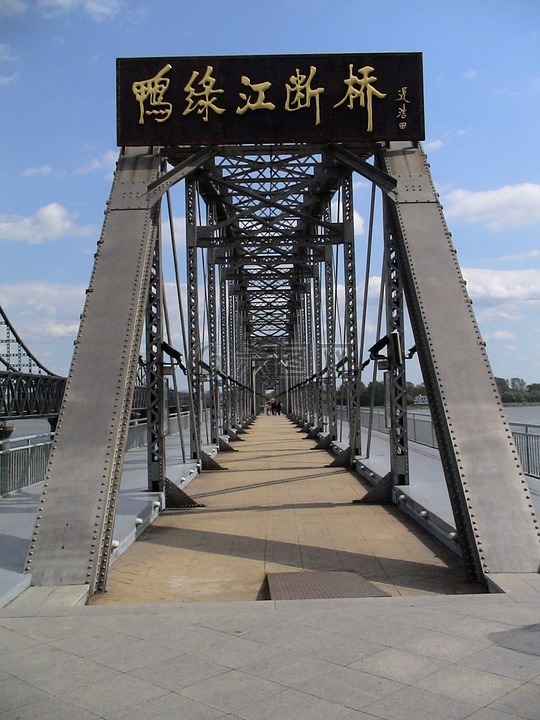 桥,中国,丹东