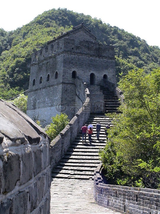 中国的长城,防御墙,建设
