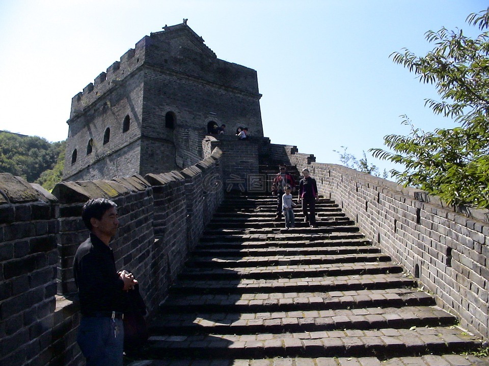 中国的长城,防御墙,建设