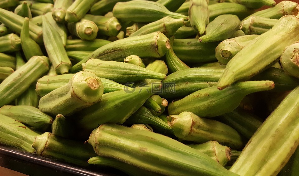 黄秋葵,okro,烹饪