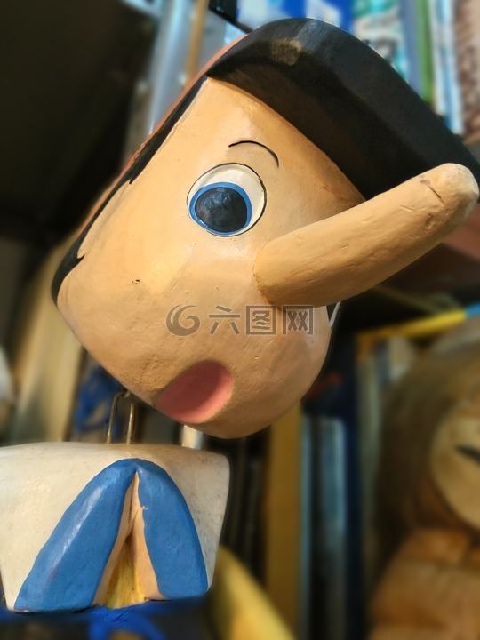 木材,皮诺曹,鼻子