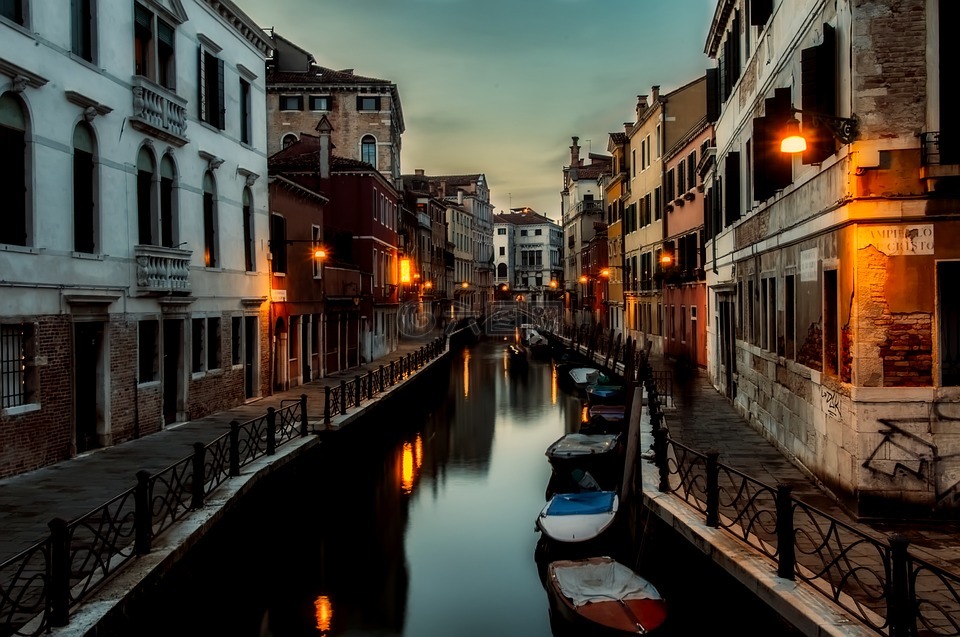 威尼斯,意大利,城市
