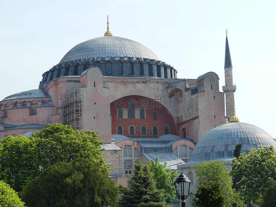 伊斯坦堡,土耳其,圣索非亚大教堂