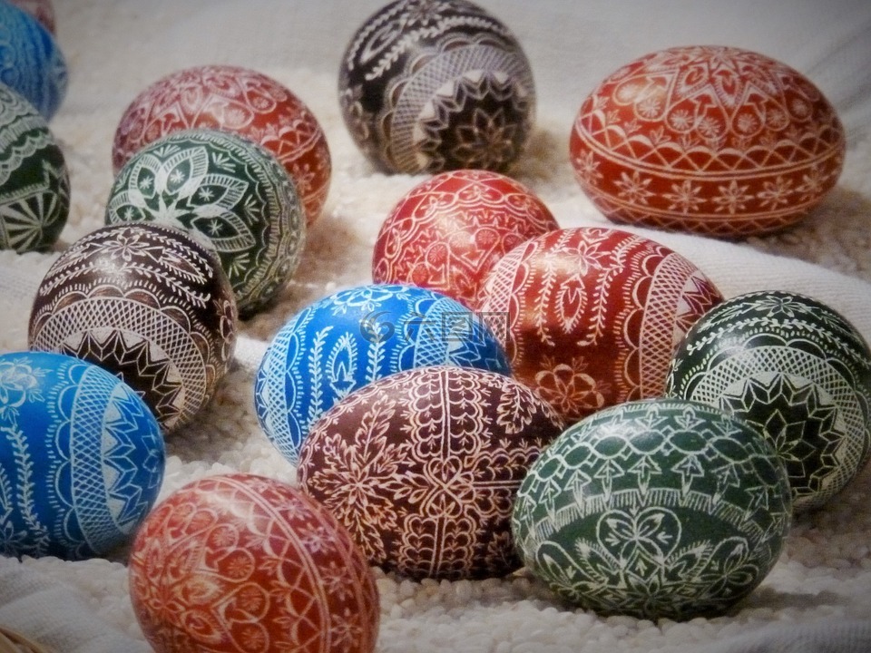 复活节彩蛋,索布语,绘