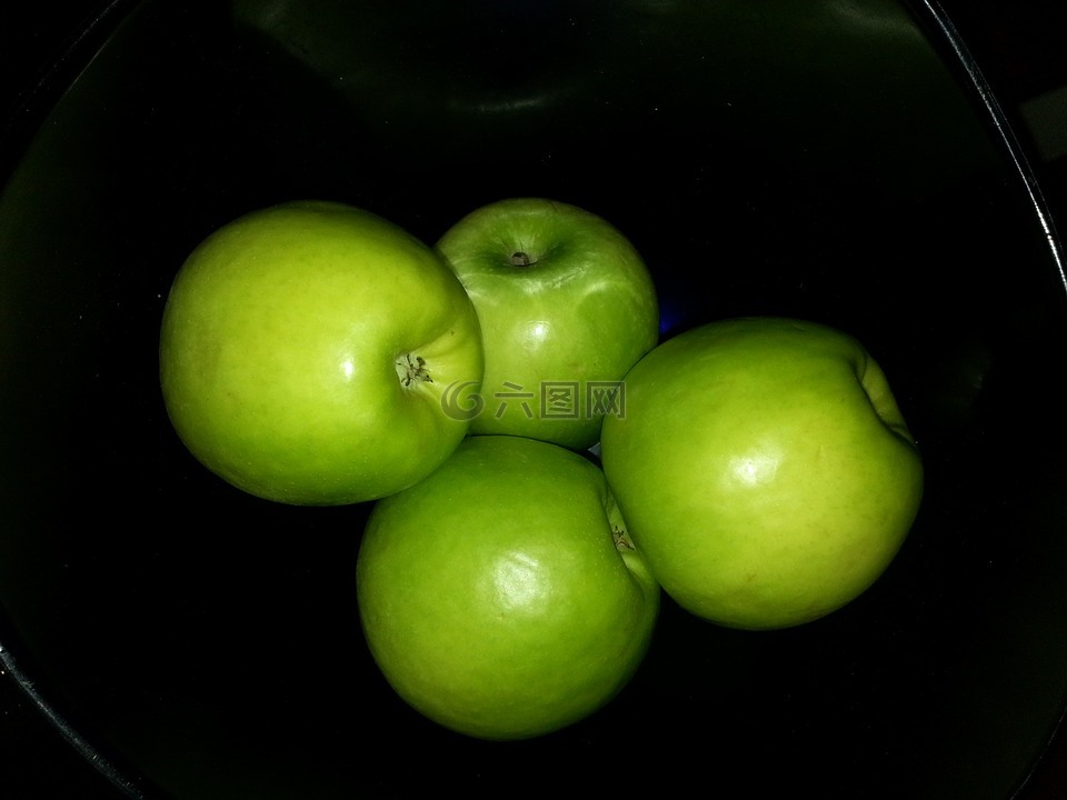 苹果,绿色,健康