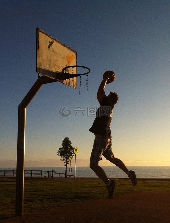 篮球,运动,跳跃