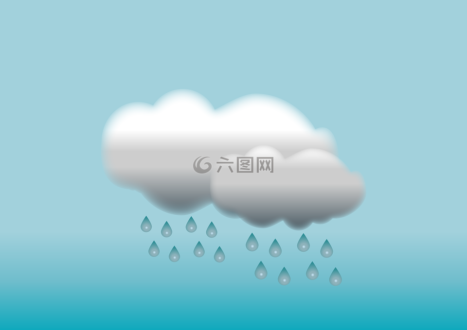 雨,阴天,天空