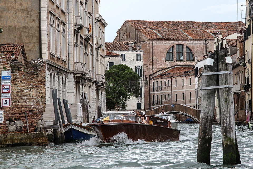 水上出租车,威尼斯,引导