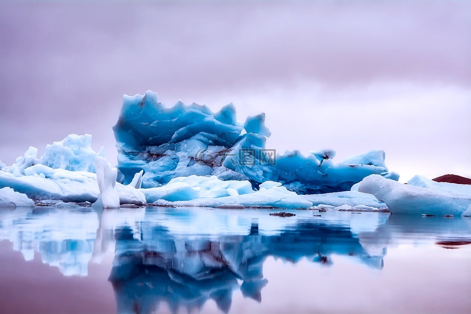 冰岛,冰,冰山一角