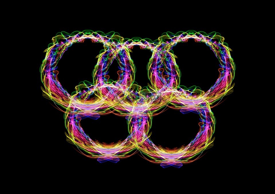 环,颜色,奥林匹亚