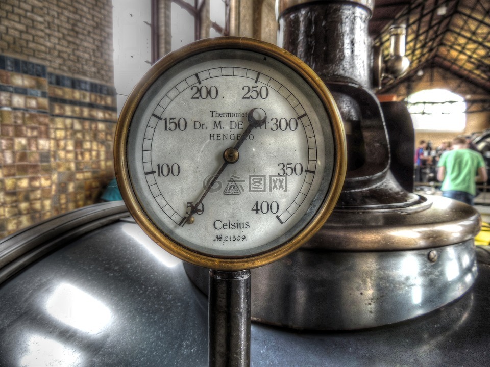 温度计,表,蒸汽锅炉