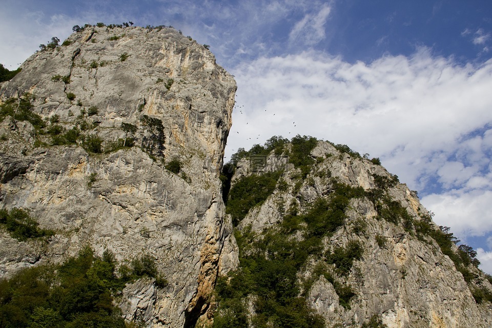 山,塞尔维亚,岩