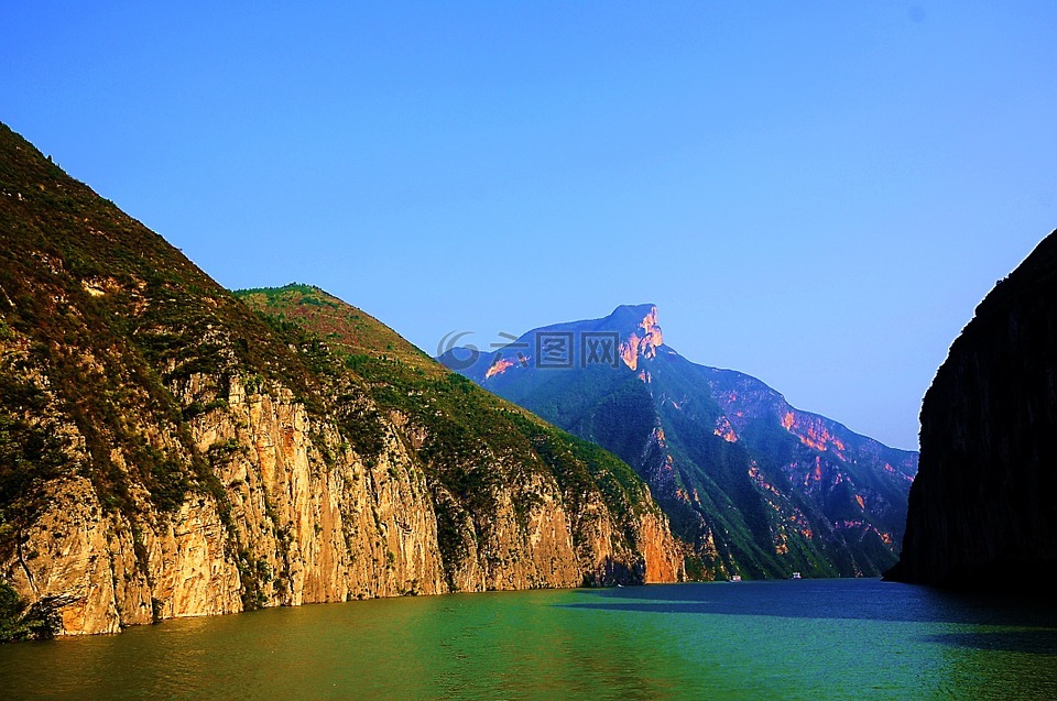 三峡,山水,中国