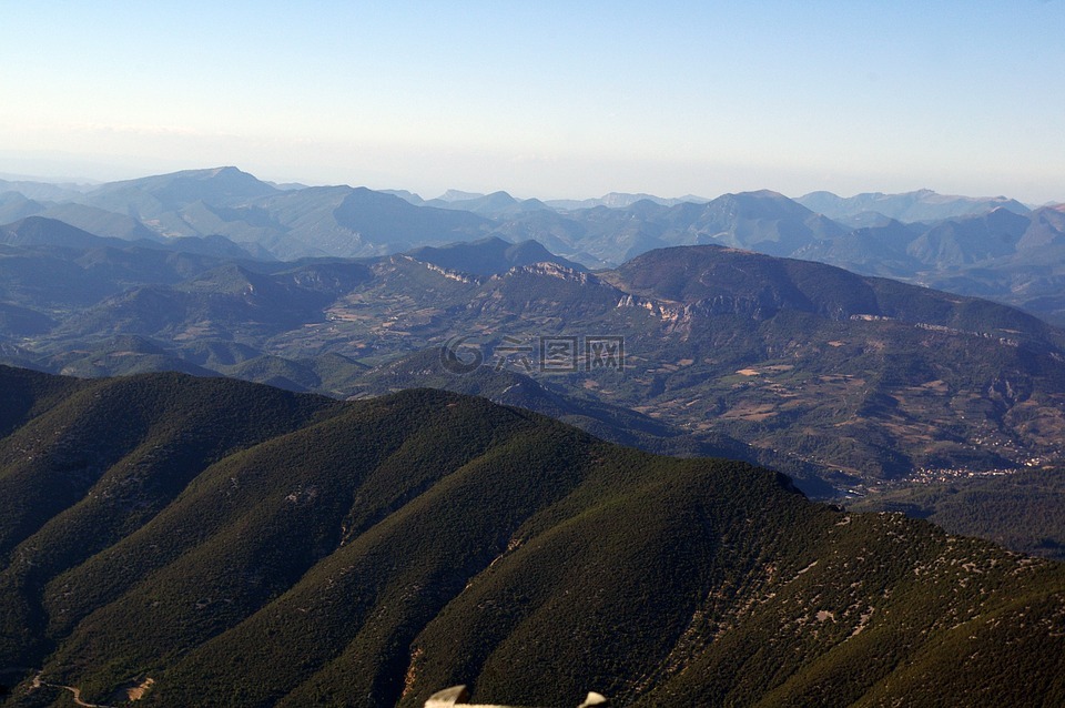 旺图山,山,天空