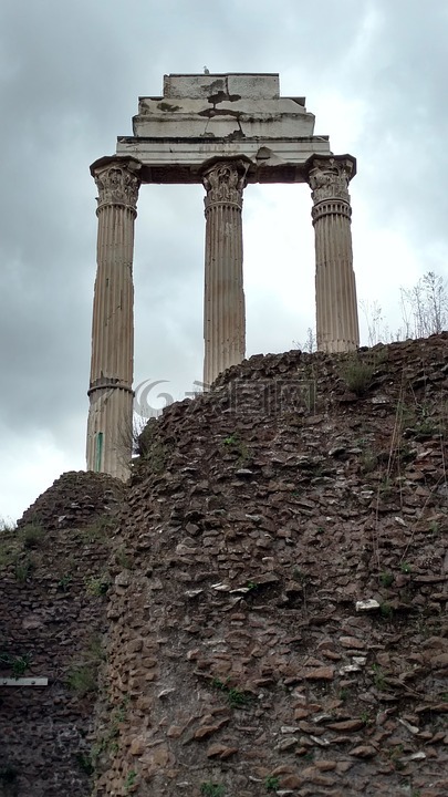 意大利,罗马的废墟,罗马